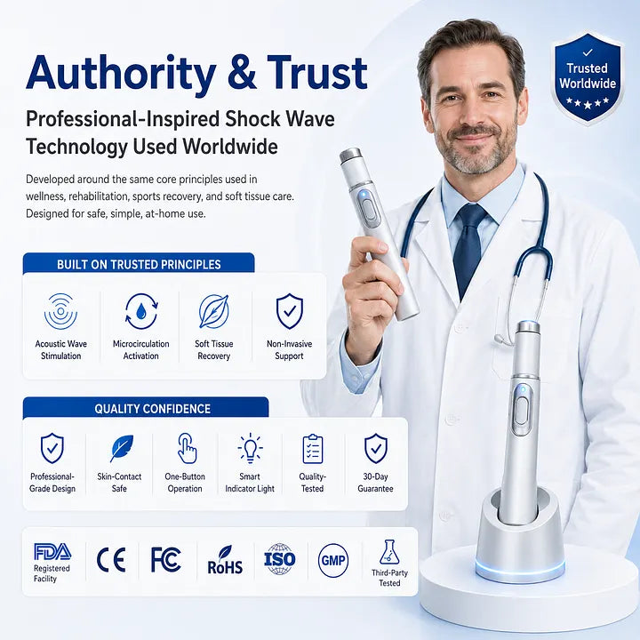 Advanced Acoustic Shockwave Therapy Massager Ultra Edition