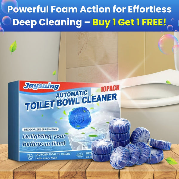 Blue Bubble Toilet Clean
