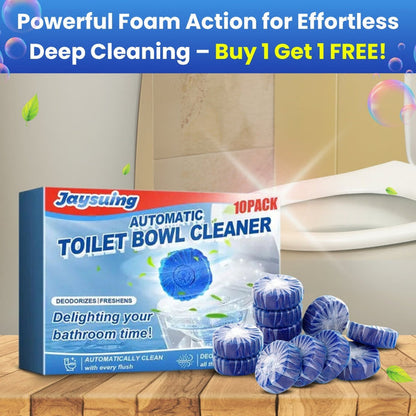 Blue Bubble Toilet Clean