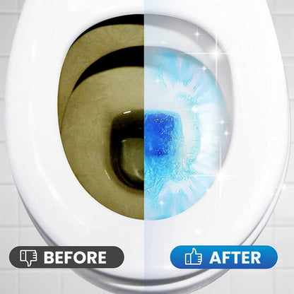 Blue Bubble Toilet Clean