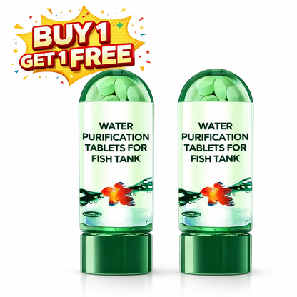 Aquarium Purifying Tablets – Safe for All Fish | 1 to 4 tab per 10L